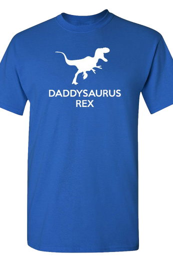 Daddysaurus Rex Adult T Shirt