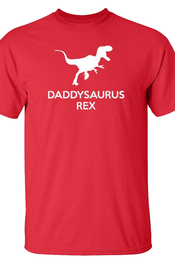 Daddysaurus Rex Adult T Shirt