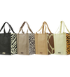Graphic Pattern Prints Reinforced Bags