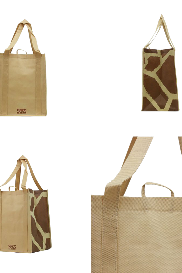 Graphic Pattern Prints Reinforced Bags