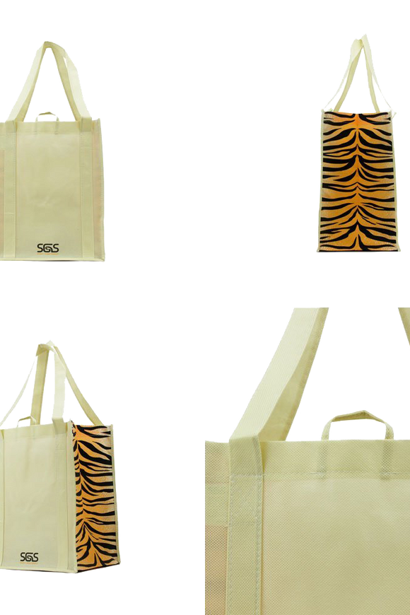 Graphic Pattern Prints Reinforced Bags