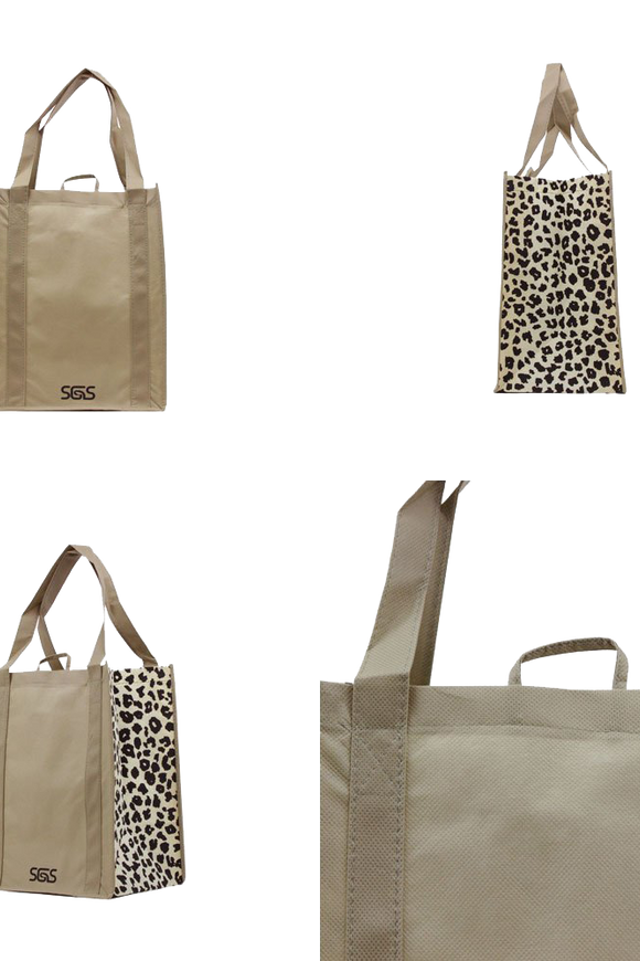 Graphic Pattern Prints Reinforced Bags