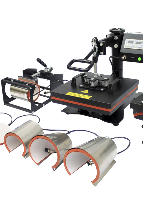 HomCom 12 x 12 8 in 1 Digital Heat Transfer Press Machine