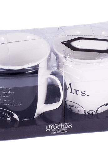 Mr. and Mrs. Christian Coffee Mug Set