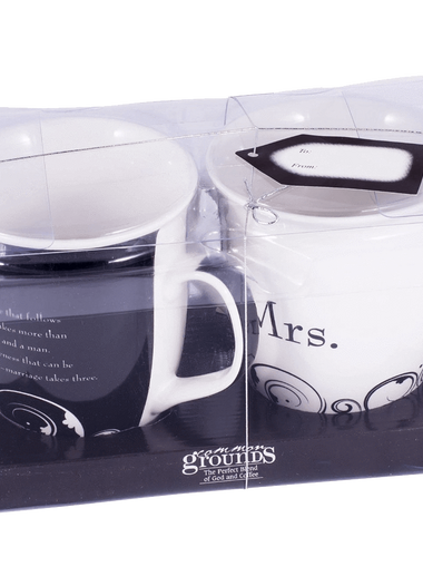 Mr. and Mrs. Christian Coffee Mug Set