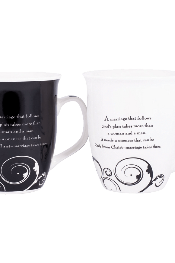 Mr. and Mrs. Christian Coffee Mug Set