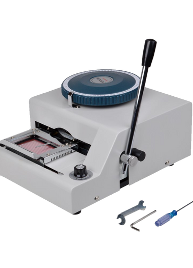 TMS 72 character Letters Manual Embosser Credit Id PVC Card VIP Embossing Machine